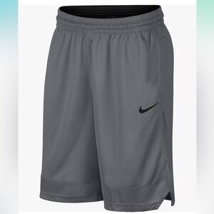 Nike‎ Dri-FIT Icon Men's Basketball Shorts Athletic Regular Gray Size S